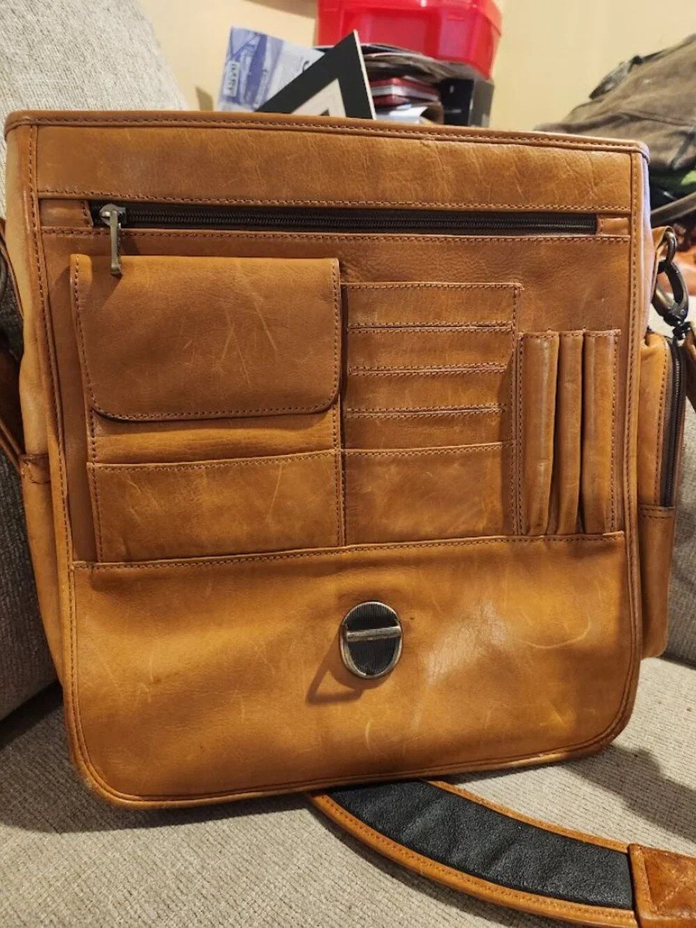 vintage computer bag
